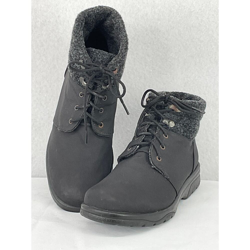 Toe Warmers Black Trek Canadian Made Waterproof Boots Wool Lined Warmth  8N